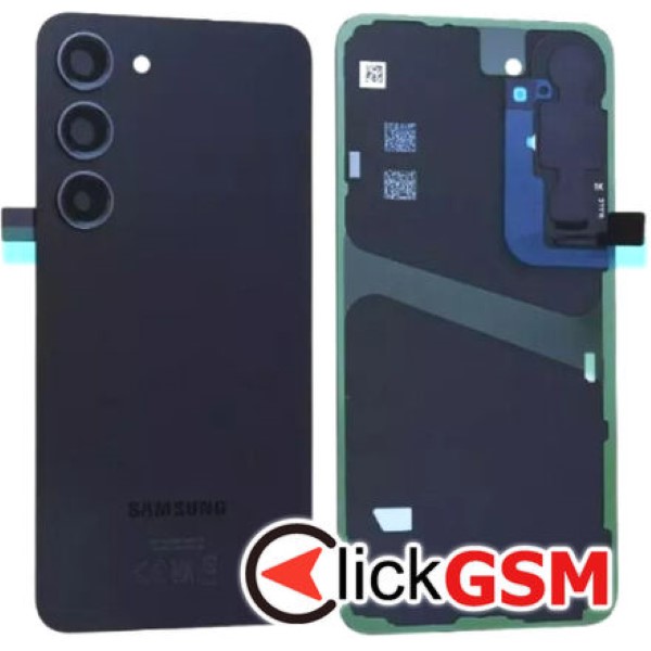 Piesa Capac Spate Pentru Samsung Galaxy S23 Negru 344t