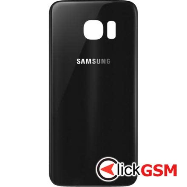 Piesa Capac Spate Pentru Samsung Galaxy S7 Edge Negru 1urx