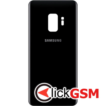 Piesa Piesa Capac Spate Pentru Samsung Galaxy S9 Negru H3k