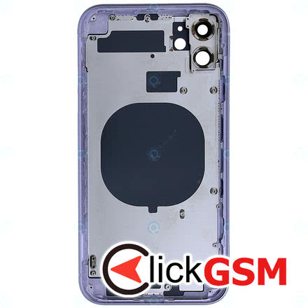 Piesa Carcasa Cu Capac Spate Pentru Apple Iphone 11 Mov Sup
