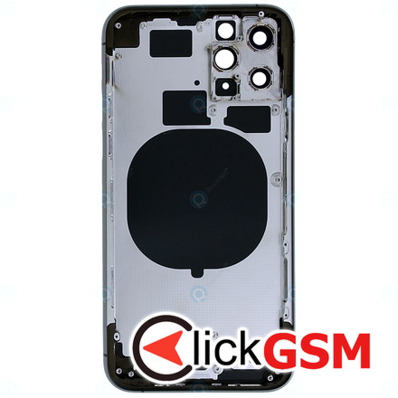 Piesa Piesa Carcasa Cu Capac Spate Pentru Apple Iphone 11 Pro Gri T4p