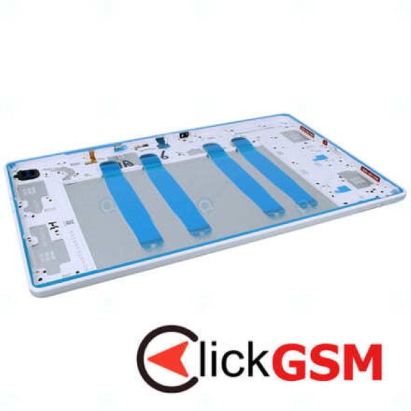 Piesa Carcasa Cu Capac Spate Pentru Samsung Galaxy Tab A7 Argintiu O5q