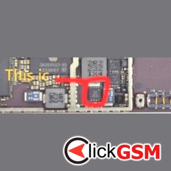 Piesa Piesa Circuit Integrat Pentru Apple Ipad Mini 35oy