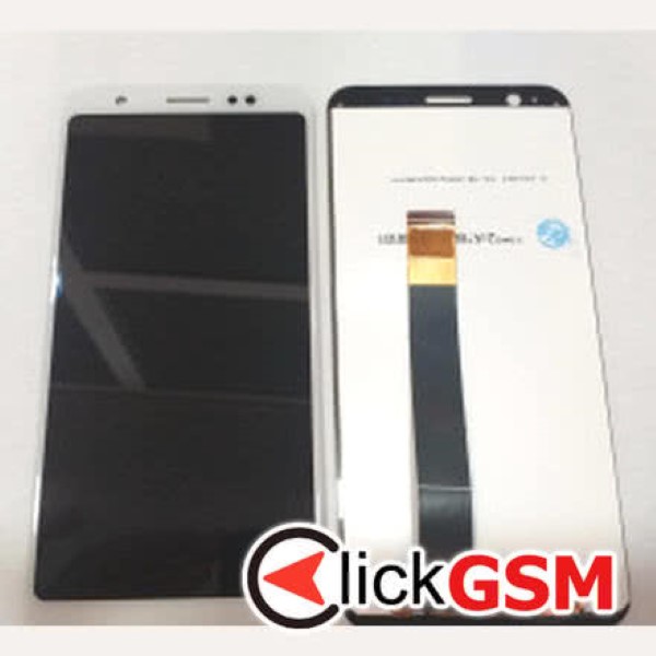 Piesa Display Cu Touchscreen Pentru Asus Zenfone Max M1 Alb 4ih
