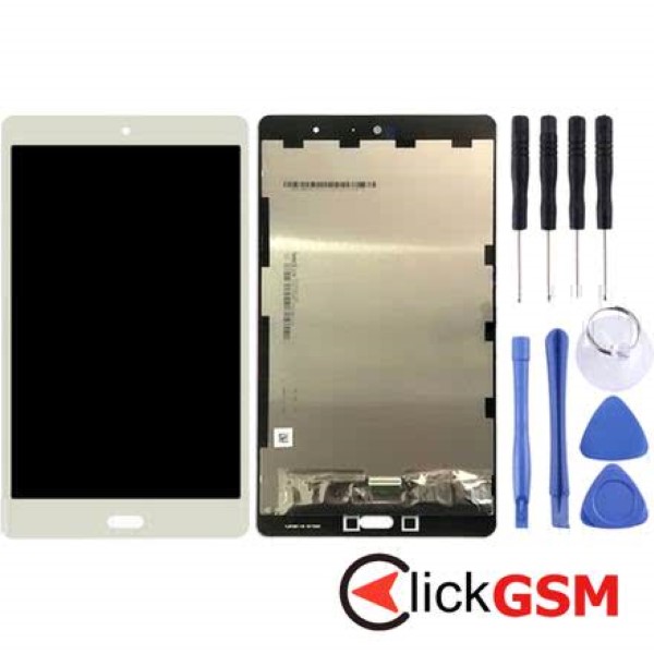 Piesa Display Cu Touchscreen Pentru Huawei Mediapad M3 Lite 8.0 White 2f7i