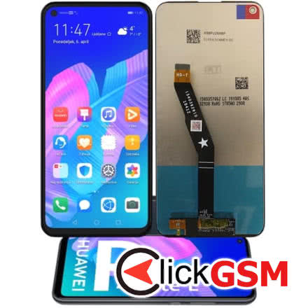 Piesa Display Cu Touchscreen Pentru Huawei P40 Lite E Negru 2dfb