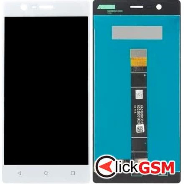 Piesa Piesa Display Cu Touchscreen Pentru Nokia 3 Alb 1f5s