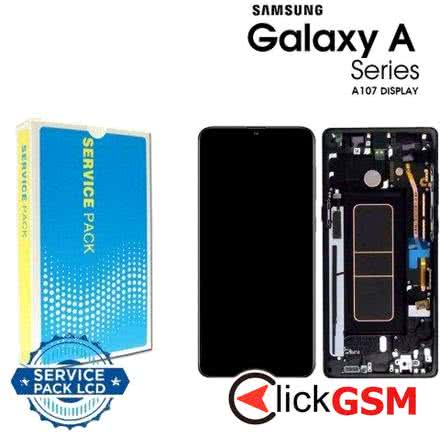 Piesa Display Cu Touchscreen Pentru Samsung Galaxy A10s Negru 18l9