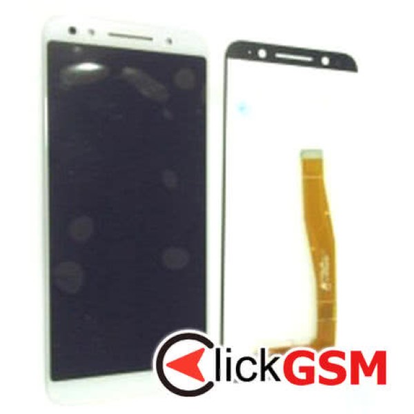 Piesa Display Cu Touchscreen Pentru Vodafone Smart N9 Alb 30th