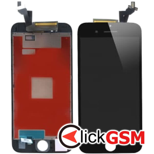 Piesa Display Cu Touchscreen Rama Pentru Apple Iphone 6s Negru Bk1