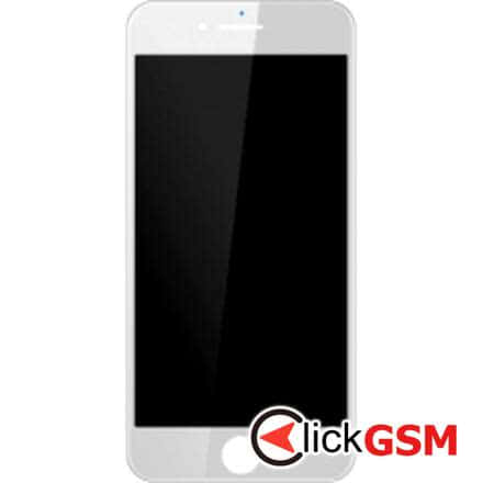 Piesa Display Cu Touchscreen Rama Pentru Apple Iphone 7 Alb Chv