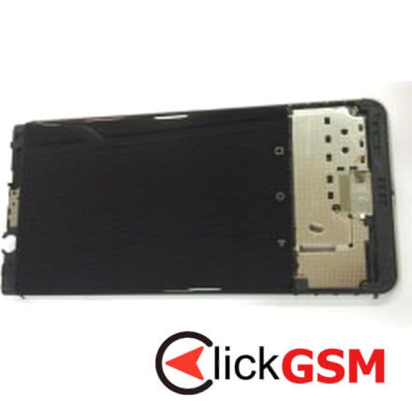 Piesa Display Cu Touchscreen Rama Pentru Blackberry Keyone Negru 7ld