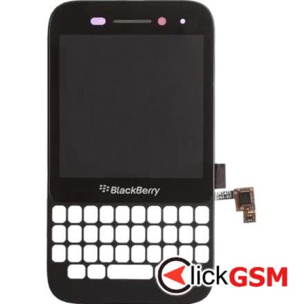 Piesa Piesa Display Cu Touchscreen Rama Pentru Blackberry Q5 Negru 1exm