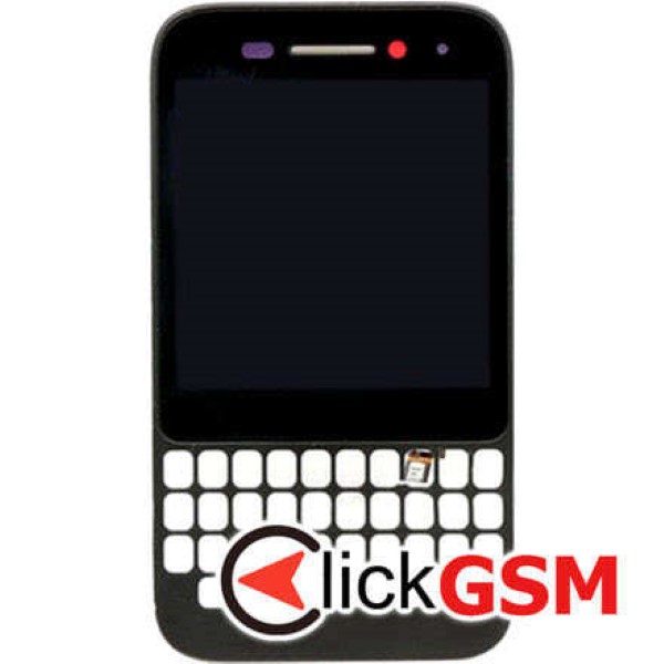 Piesa Display Cu Touchscreen Rama Pentru Blackberry Q5 Negru 21oq