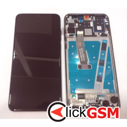 Display cu TouchScreen, Rama Negru Huawei P30 Lite bdd
