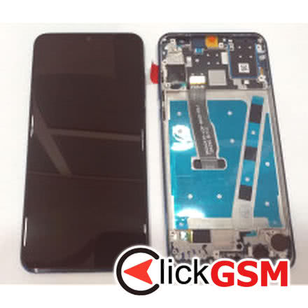 Piesa Display Cu Touchscreen Rama Pentru Huawei P30 Lite Negru Gx6