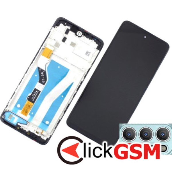 Piesa Display Cu Touchscreen Rama Pentru Motorola Moto G60s Negru 1q7r