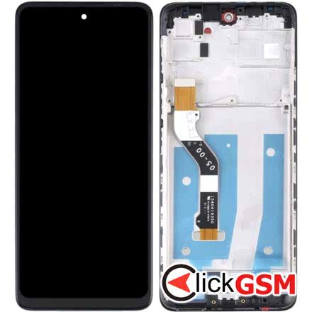 Display cu TouchScreen, Rama Negru Motorola Moto G60S 1svn