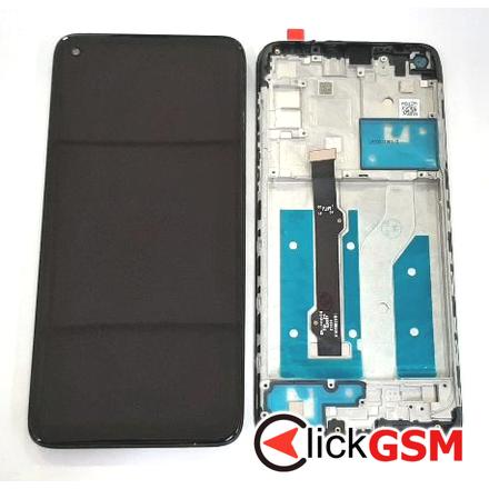 Display cu TouchScreen, Rama Negru Motorola Moto G8 31xf
