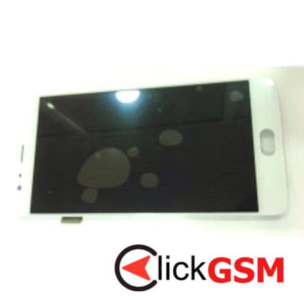 Piesa Display Cu Touchscreen Rama Pentru Oneplus 3t Alb 2575