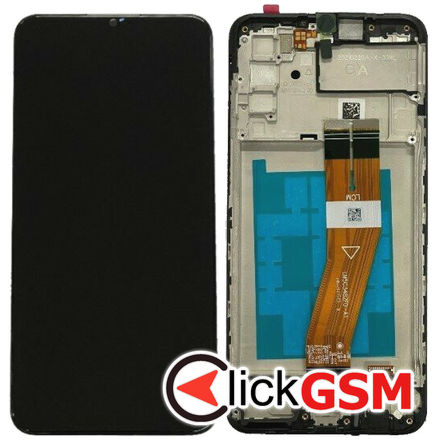 Piesa Piesa Display Cu Touchscreen Rama Pentru Samsung Galaxy A02s 348y