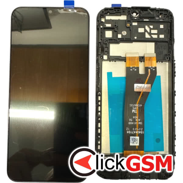 Piesa Display Cu Touchscreen Rama Pentru Samsung Galaxy A14 5g Negru 34nx