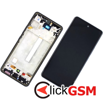 Display Samsung Galaxy A53 5G A536 OLED cu Rama Negru Black