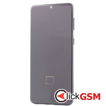 Piesa Display Cu Touchscreen Rama Pentru Samsung Galaxy S21+ 5g Negru 2uzn