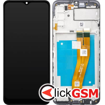 Piesa Piesa Display Original Cu Touchscreen Pentru Samsung Galaxy A03s Negru 2dhi