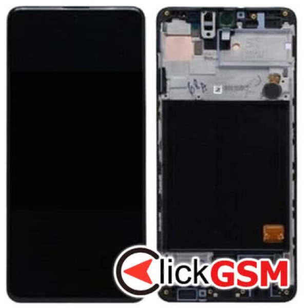Piesa Display Original Cu Touchscreen Pentru Samsung Galaxy A51 Negru 2dl9
