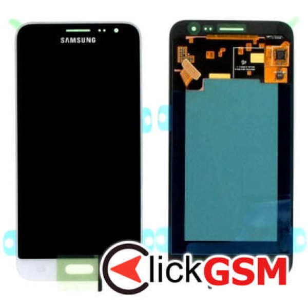 Piesa Display Original Cu Touchscreen Pentru Samsung Galaxy J3 2016 Alb U8x