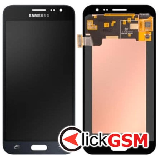 Piesa Piesa Display Original Cu Touchscreen Pentru Samsung Galaxy J3 2016 Negru 2del