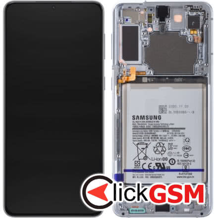 Piesa Display Original Cu Touchscreen Pentru Samsung Galaxy S21+ 5g Argintiu 2dnt