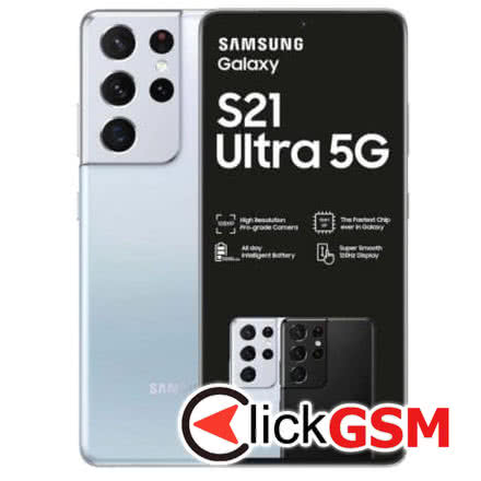 Piesa Piesa Display Original Cu Touchscreen Pentru Samsung Galaxy S21 Ultra 5g Gri 2dp0