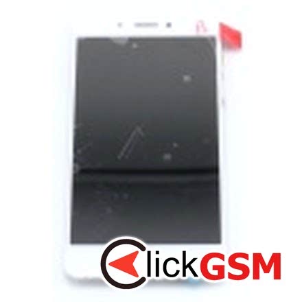 Piesa Display Original Cu Touchscreen Rama Baterie Pentru Huawei Nova Smart Alb 1rye