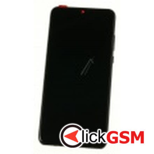 Piesa Display Original Cu Touchscreen Rama Baterie Pentru Huawei P30 Lite New Edition Negru 7ii