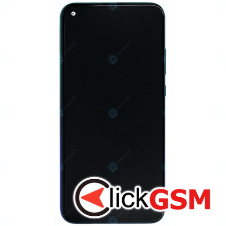 Display Original cu TouchScreen, Rama, Baterie Albastru Huawei P40 Lite E wyd