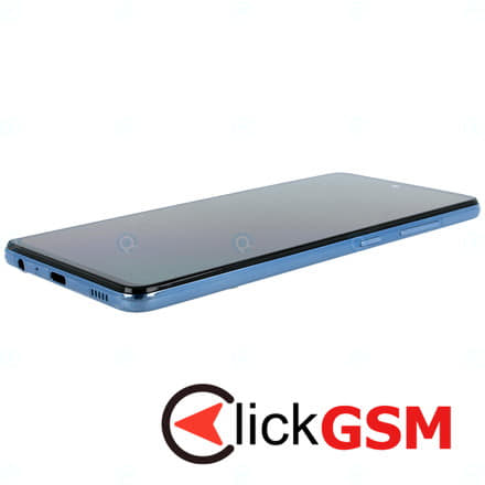 Piesa Piesa Display Original Cu Touchscreen Rama Baterie Pentru Samsung Galaxy A52 5g Albastru N4j