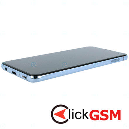 Piesa Display Original Cu Touchscreen Rama Baterie Pentru Samsung Galaxy S10e Albastru 1o1b