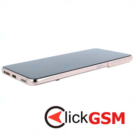 Piesa Display Original Cu Touchscreen Rama Baterie Pentru Samsung Galaxy S21 5g Violet Nz0