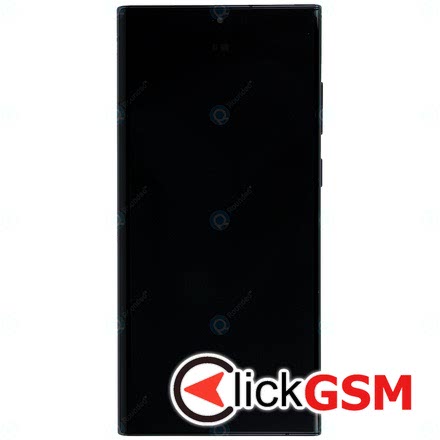 Piesa Piesa Display Original Cu Touchscreen Rama Baterie Pentru Samsung Galaxy S22 Ultra Negru 1nsj