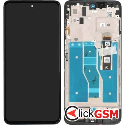 Display Original cu TouchScreen, Rama Negru Motorola Moto G52 31y8