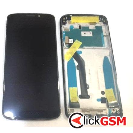Display Original cu TouchScreen, Rama Negru Motorola Moto G6 Play 31n7