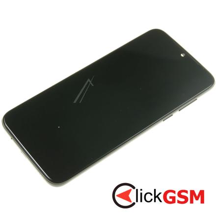 Piesa Display Original Cu Touchscreen Rama Pentru Motorola Moto G8 Plus Albastru 71k