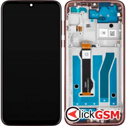 Piesa Display Original Cu Touchscreen Rama Pentru Motorola Moto G8 Plus Rosu 2xhl