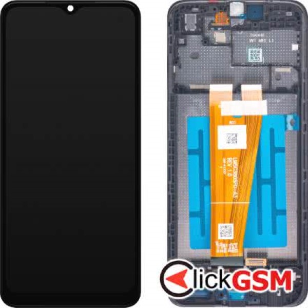 Piesa Display Original Cu Touchscreen Rama Pentru Samsung Galaxy A04 Negru 300v