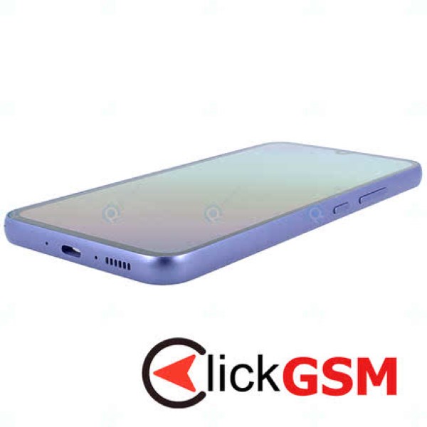 Piesa Piesa Display Original Cu Touchscreen Rama Pentru Samsung Galaxy A34 5g Violet 2cn0