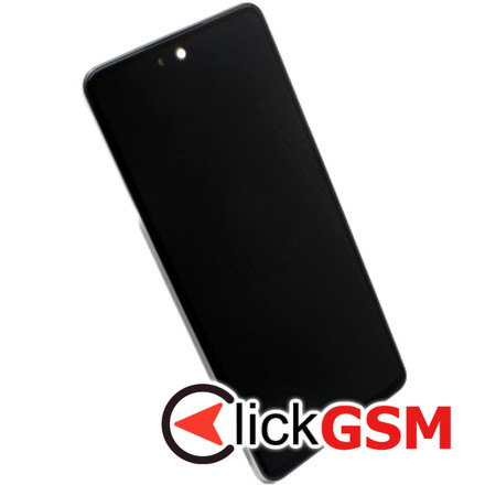 Piesa Display Original Cu Touchscreen Rama Pentru Samsung Galaxy A52 5g Alb 1l93