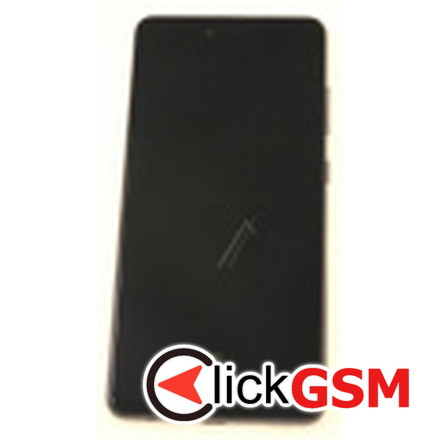 Piesa Piesa Display Original Cu Touchscreen Rama Pentru Samsung Galaxy A52 5g Negru 8me