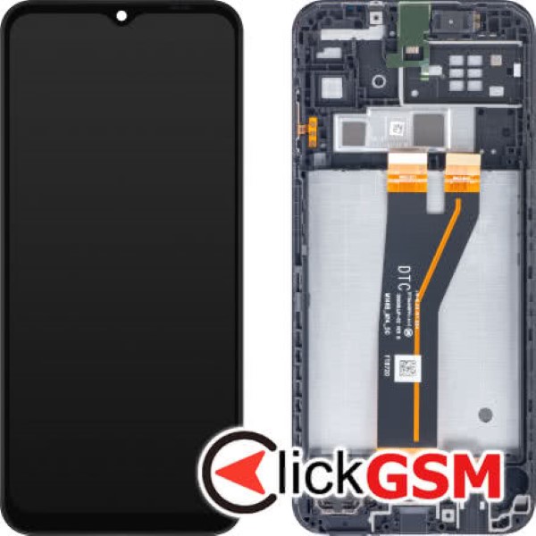 Piesa Display Original Cu Touchscreen Rama Pentru Samsung Galaxy M14 5g Negru 3016